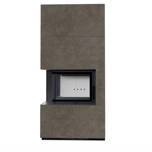 KRATKI FLOKI BOX 8 kW FOKOS PIOMBO KANDALLÓ KŐ BURKOLATTAL BALOS