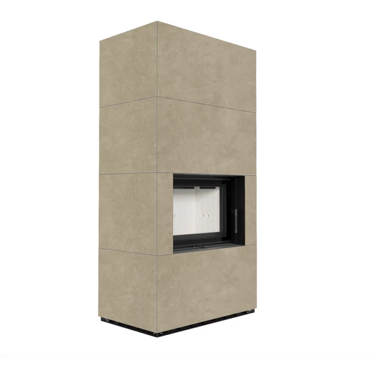 KRATKI FLOKI BOX 8 kW FOKOS RENA KANDALLÓ KŐ BURKOLATTAL