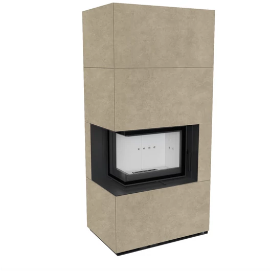 KRATKI FLOKI BOX 8 kW FOKOS RENA KANDALLÓ KŐ BURKOLATTAL BALOS