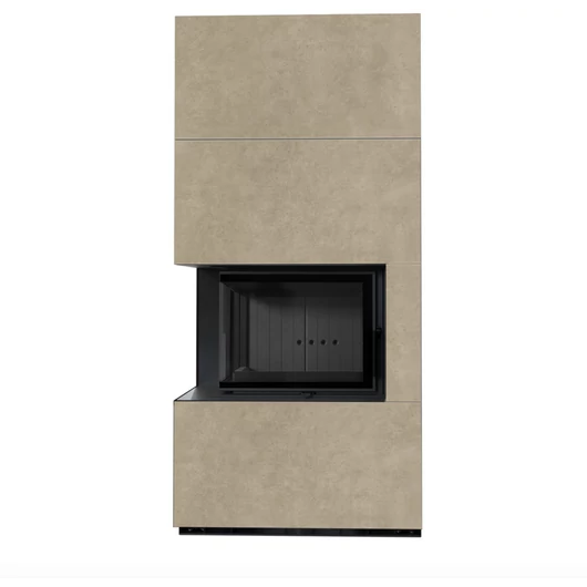 KRATKI FLOKI BOX 8 kW FOKOS RENA KANDALLÓ KŐ BURKOLATTAL BALOS FEKETE BELSŐVEL