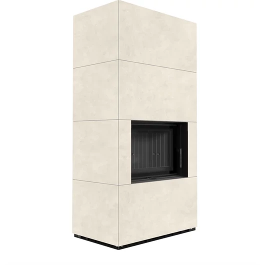 KRATKI FLOKI BOX 8 kW FOKOS TALCO KANDALLÓ KŐ BURKOLATTAL FEKETE BELSŐVEL