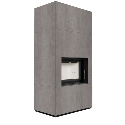 KRATKI FLOKI BOX 8 kW NATURALI GRIGIA KANDALLÓ KŐ BURKOLATTAL 
