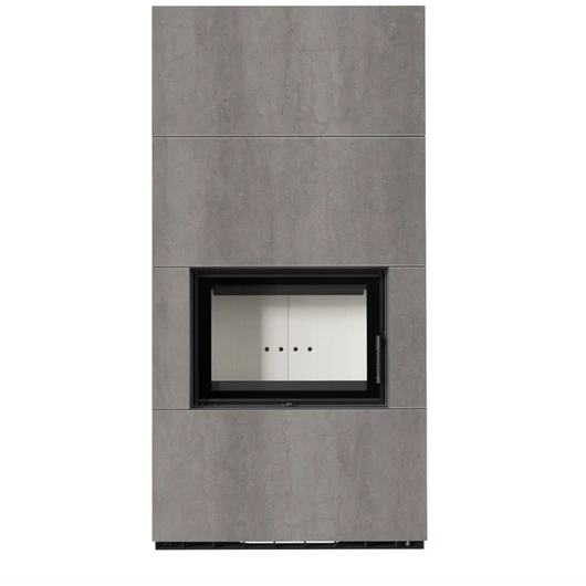 KRATKI FLOKI BOX 8 kW NATURALI GRIGIA KANDALLÓ KŐ BURKOLATTAL 