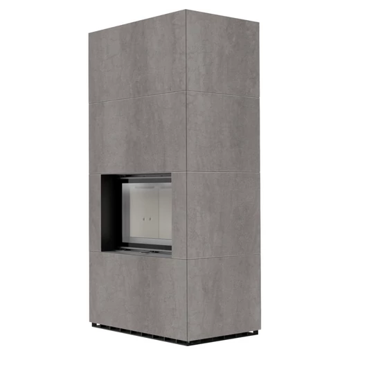 KRATKI FLOKI BOX 8 kW NATURALI GRIGIA KANDALLÓ KŐ BURKOLATTAL 
