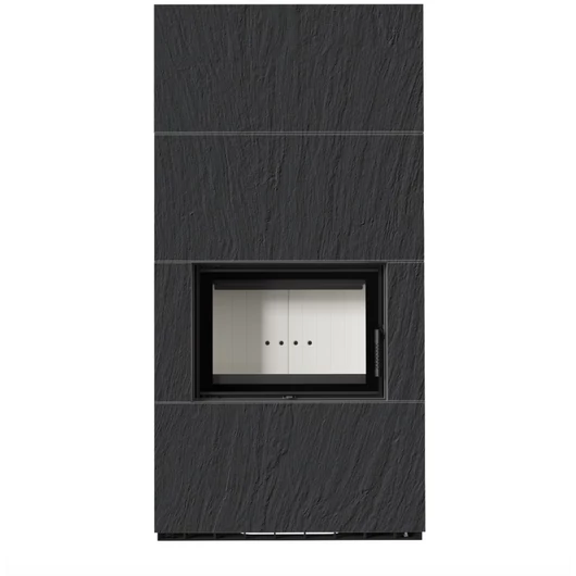 KRATKI FLOKI BOX 8 kW NATURALI NERO KANDALLÓ KŐ BURKOLATTAL 
