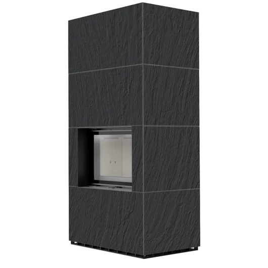 KRATKI FLOKI BOX 8 kW NATURALI NERO KANDALLÓ KŐ BURKOLATTAL 