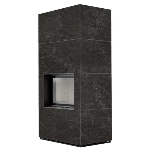 KRATKI FLOKI BOX 8 kW NATURALI NERO GRECO KANDALLÓ KŐ BURKOLATTAL 