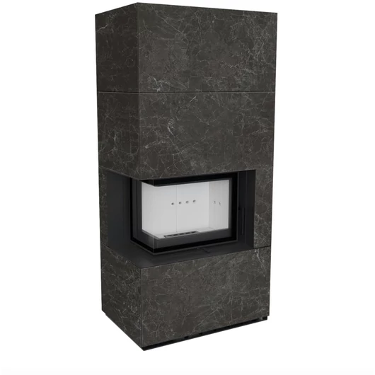 KRATKI FLOKI BOX 8 kW NATURALI NERO GRECO KANDALLÓ KŐ BURKOLATTAL BALOS