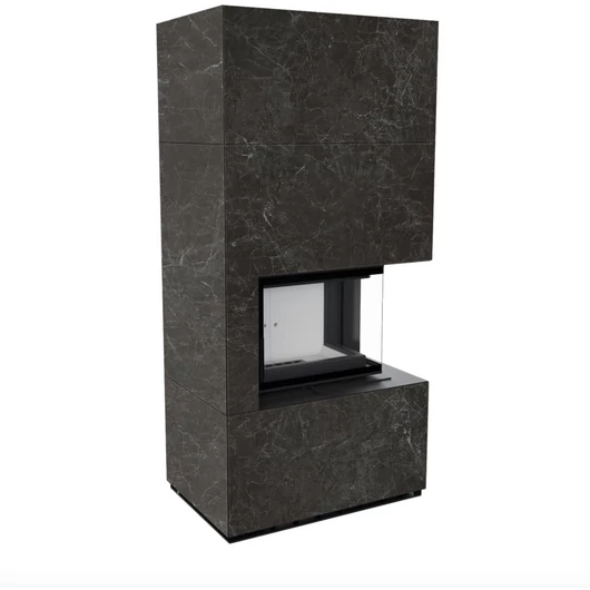KRATKI FLOKI BOX 8 kW NATURALI NERO GRECO KANDALLÓ KŐ BURKOLATTAL JOBBOS