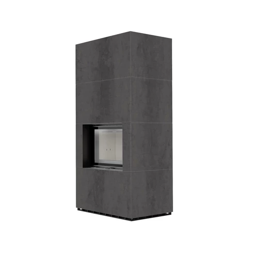 KRATKI FLOKI BOX 8 kW NATURALI PIETRA KANDALLÓ KŐ BURKOLATTAL 
