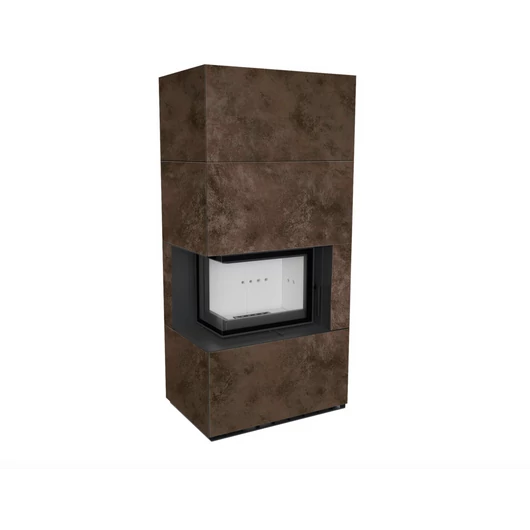 KRATKI FLOKI BOX 8 kW OXIDE MORO KANDALLÓ KŐ BURKOLATTAL BALOS