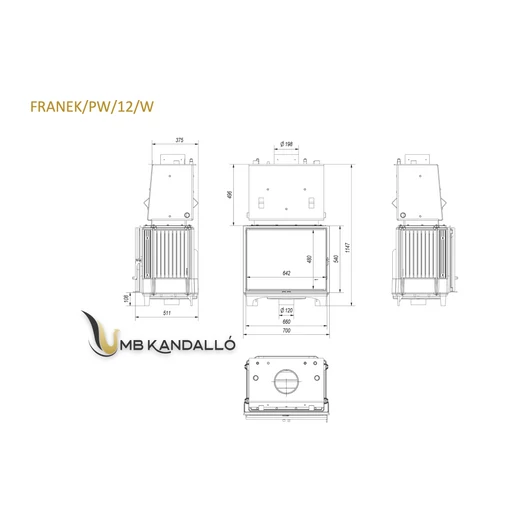 FRANEK VÍZTERES KANDALLÓ 