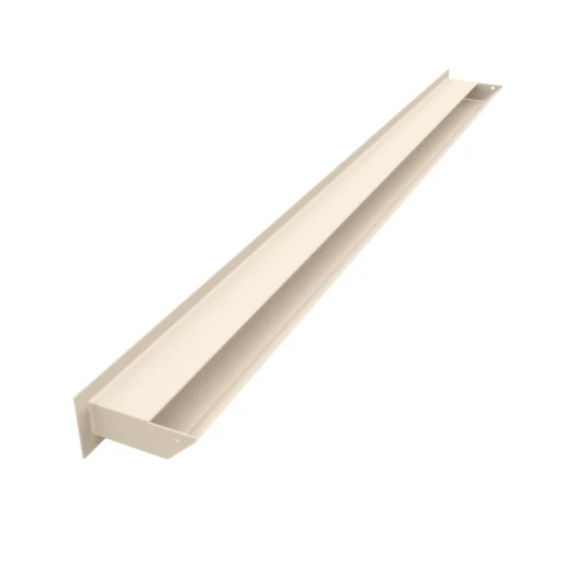 MINIMAL SZELLŐZŐRÁCS KRÉM 6x100cm HÁTFALLAL SLIM