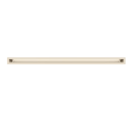 MINIMAL SZELLŐZŐRÁCS KRÉM 6x100cm HÁTFALLAL SLIM
