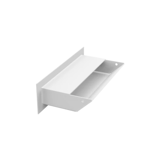 MINIMAL SZELLŐZŐRÁCS FEHÉR 6x20cm  HÁTFALLAL SLIM