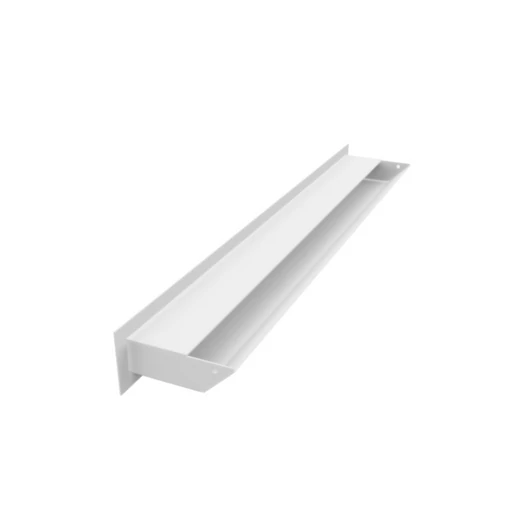 MINIMAL SZELLŐZŐRÁCS FEHÉR 6x60cm HÁTFALLAL SLIM