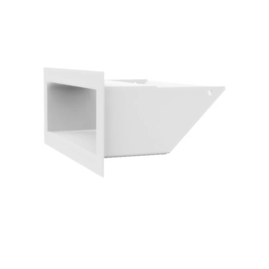 MINIMAL SZELLŐZŐRÁCS 9x20cm  HÁTFALLAL