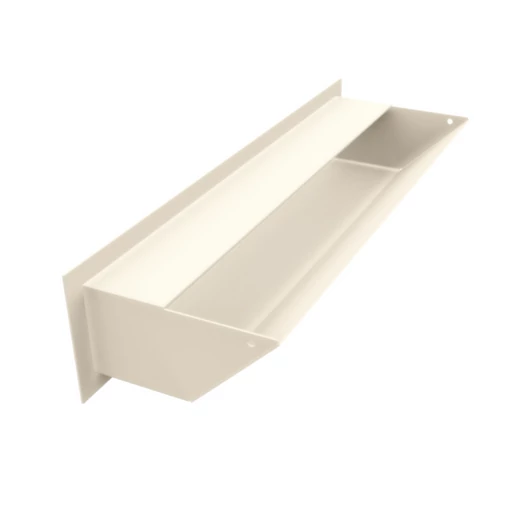 MINIMAL SZELLŐZŐRÁCS KRÉM  9x40cm  HÁTFALLAL SF