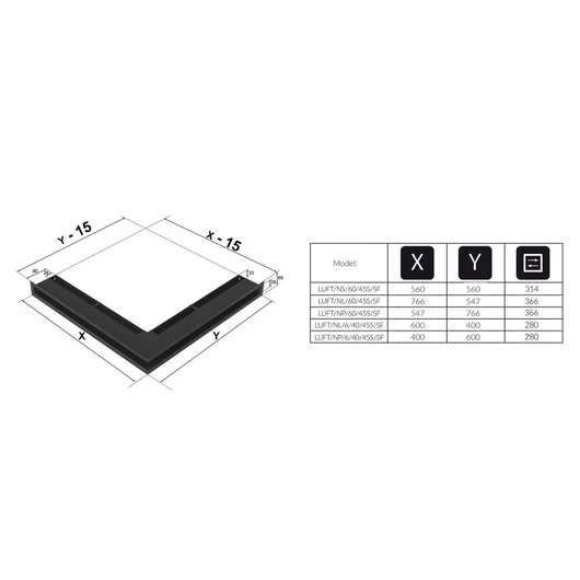 MINIMAL SAROK SZELLŐZŐRÁCS FEHÉR NS/60 SF