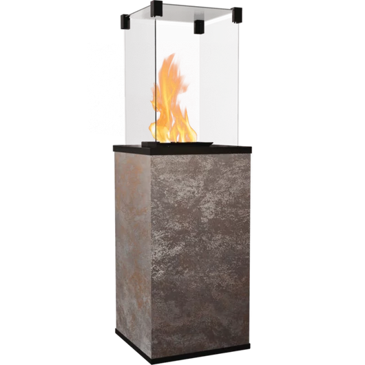 PATIO MINI TERASZMELEGÍTŐ Oxide Nero KŐ ELŐLAPPAL MANUÁLIS