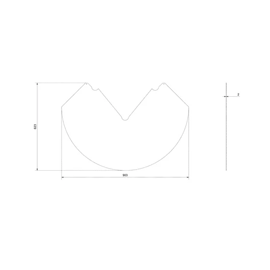 KRATKI REN KÁLYHAALÁTÉT FÉLKÖRÍVES