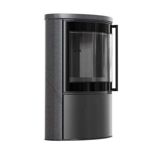 KRATKI BJORN GRAFIT KANDALLÓKÁLYHA KERÁMIA BURKOLATTAL FEKETE BELSŐVEL