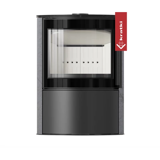 KRATKI BJORN GRAY SATIN KANDALLÓKÁLYHA KŐ BURKOLATTAL