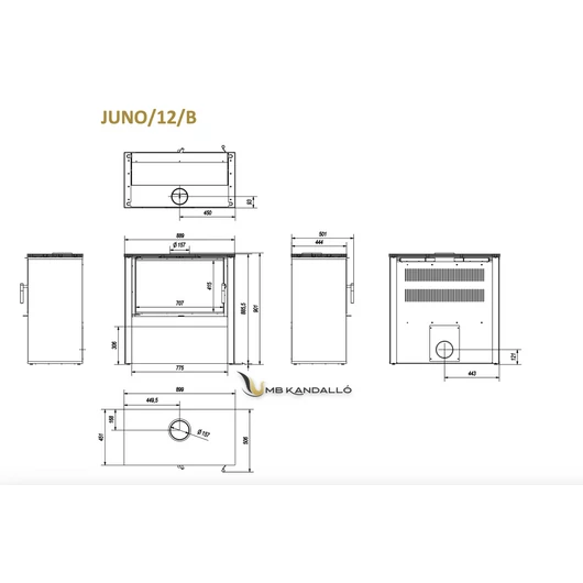 KRATKI JUNO FEHÉR