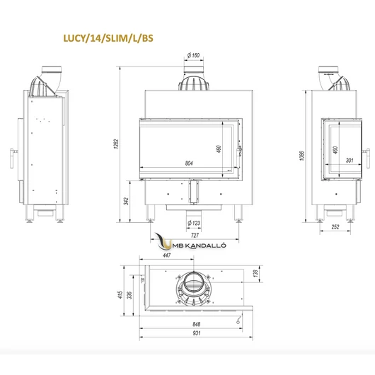 KRATKI LUCY 14 SLIM BALOS