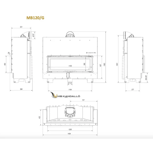 MB 120 LIFTES KANDALLÓBETÉT FEKETE BELSŐVEL