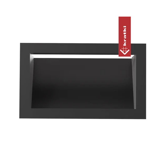 MINIMAL SAROK SZELLŐZŐRÁCS FEKETE 12/20