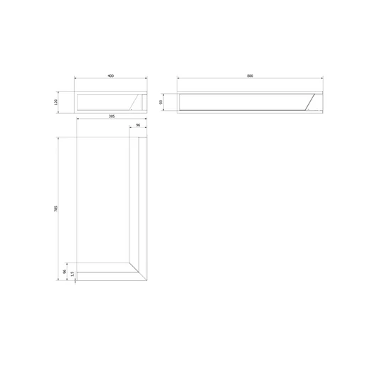 MINIMAL SAROK SZELLŐZŐRÁCS FEKETE NL/12/8040