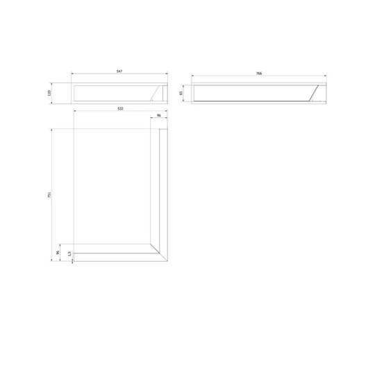 MINIMAL SAROK SZELLŐZŐRÁCS FEKETE NL/120