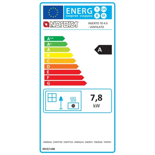 LA NORDICA INSERTO 70 4.0 - VENTILATO KAZETTA
