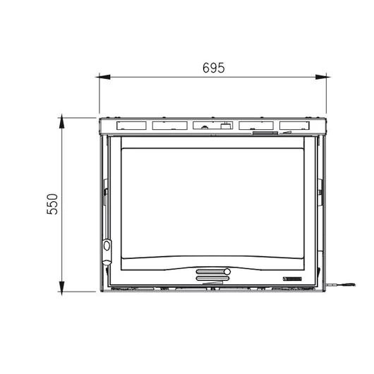 LA NORDICA INSERTO 70 4.0 - VENTILATO KAZETTA