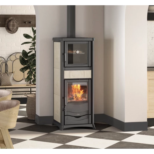 LA NORDICA ROSSELLA PLUS FORNO EVO LIBERTY PANNA FATÜZELÉSŰ KÁLYHA
