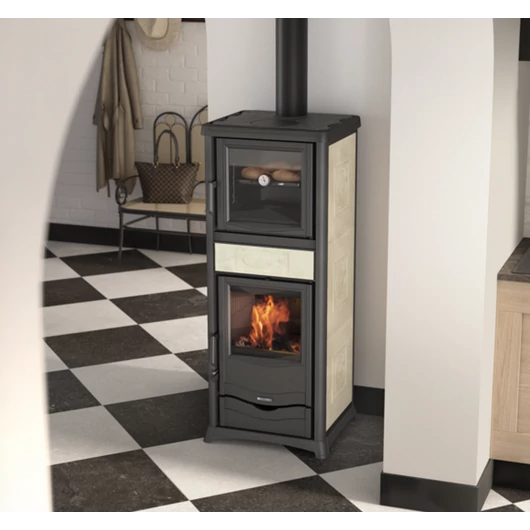 LA NORDICA ROSSELLA PLUS FORNO EVO LIBERTY PANNA FATÜZELÉSŰ KÁLYHA