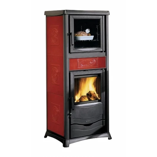 LA NORDICA TERMOROSSELLA PLUS FORNO DSA 4.0 VÍZTERES KÁLYHA BORDEAUX