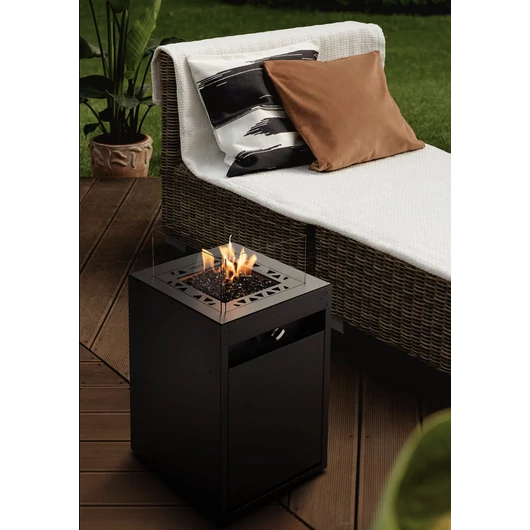PLANIKA SQUARE TABLE KÜLTÉRI GÁZKANDALLÓ