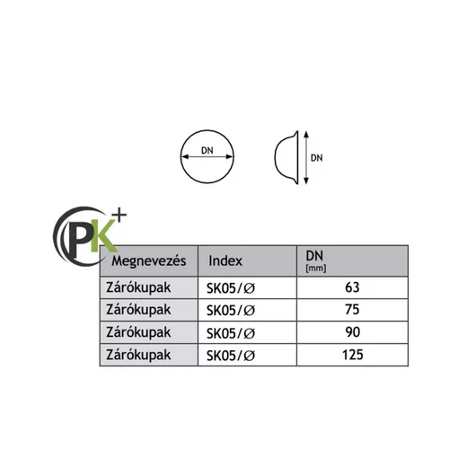 PRODMAX ZÁRÓDUGÓ 90MM