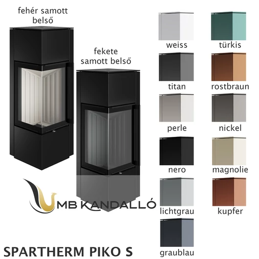SPARTHERM PIKO S NERO