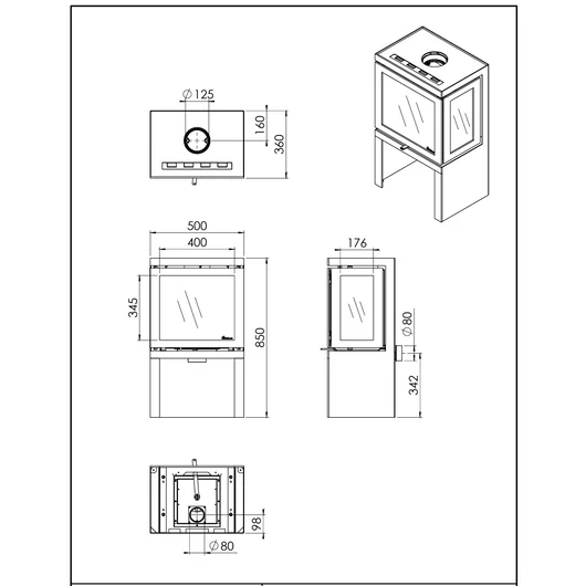 DIK GEURTS VIDAR TRIPLE SMALL STORE
