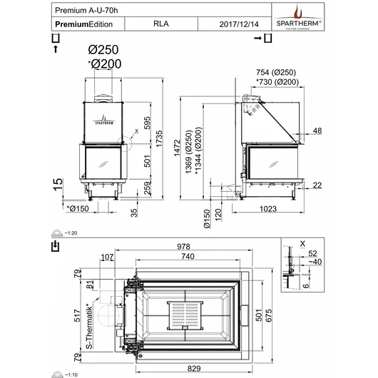 SPARTHERM PREMIUM A-U-70H