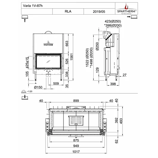 SPARTHERM VARIA 1V-87h