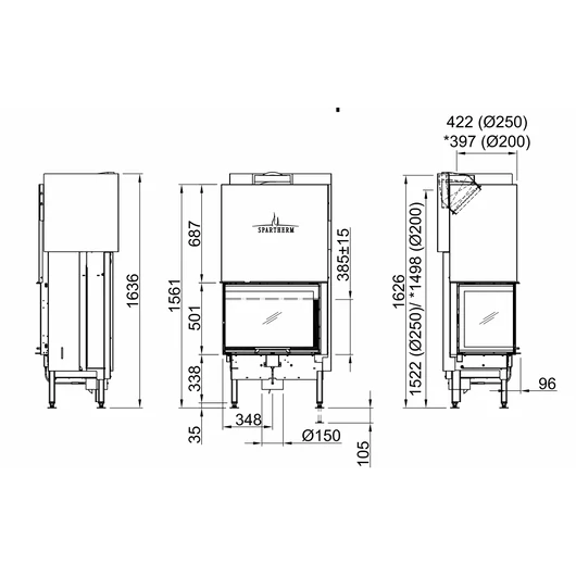 SPARTHERM VARIA 2L-68h