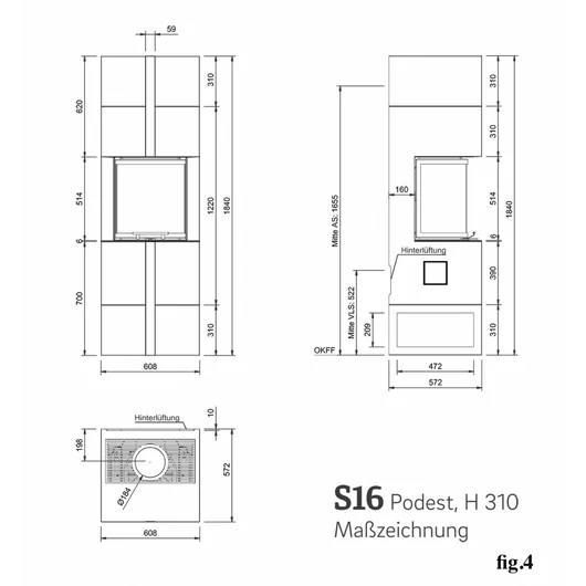 SCHMID S16 HŐTÁROLÓ KANDALLÓ 