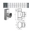 DARCO T-BEKÖTŐ OVÁLIS IDOM 120x185MM/160MM 90°