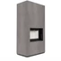 KRATKI FLOKI BOX 8 kW NATURALI GRIGIA KANDALLÓ KŐ BURKOLATTAL 