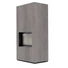 KRATKI FLOKI BOX 8 kW NATURALI GRIGIA KANDALLÓ KŐ BURKOLATTAL 