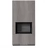 KRATKI FLOKI BOX 8 kW NATURALI GRIGIA KANDALLÓ KŐ BURKOLATTAL FEKETE BELSŐVEL